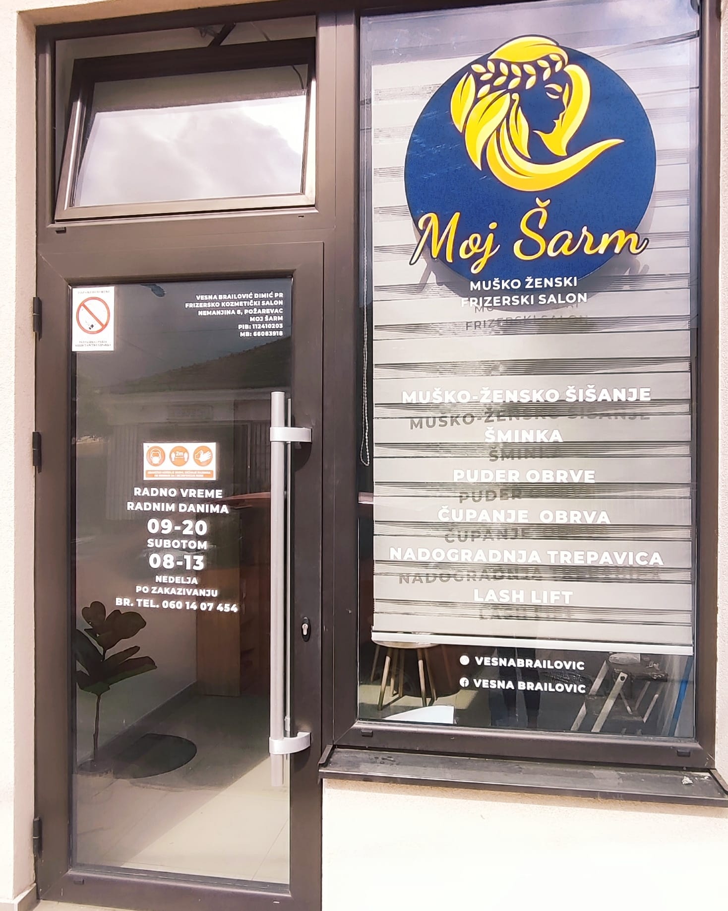 Enterijer salona Moj Šarm